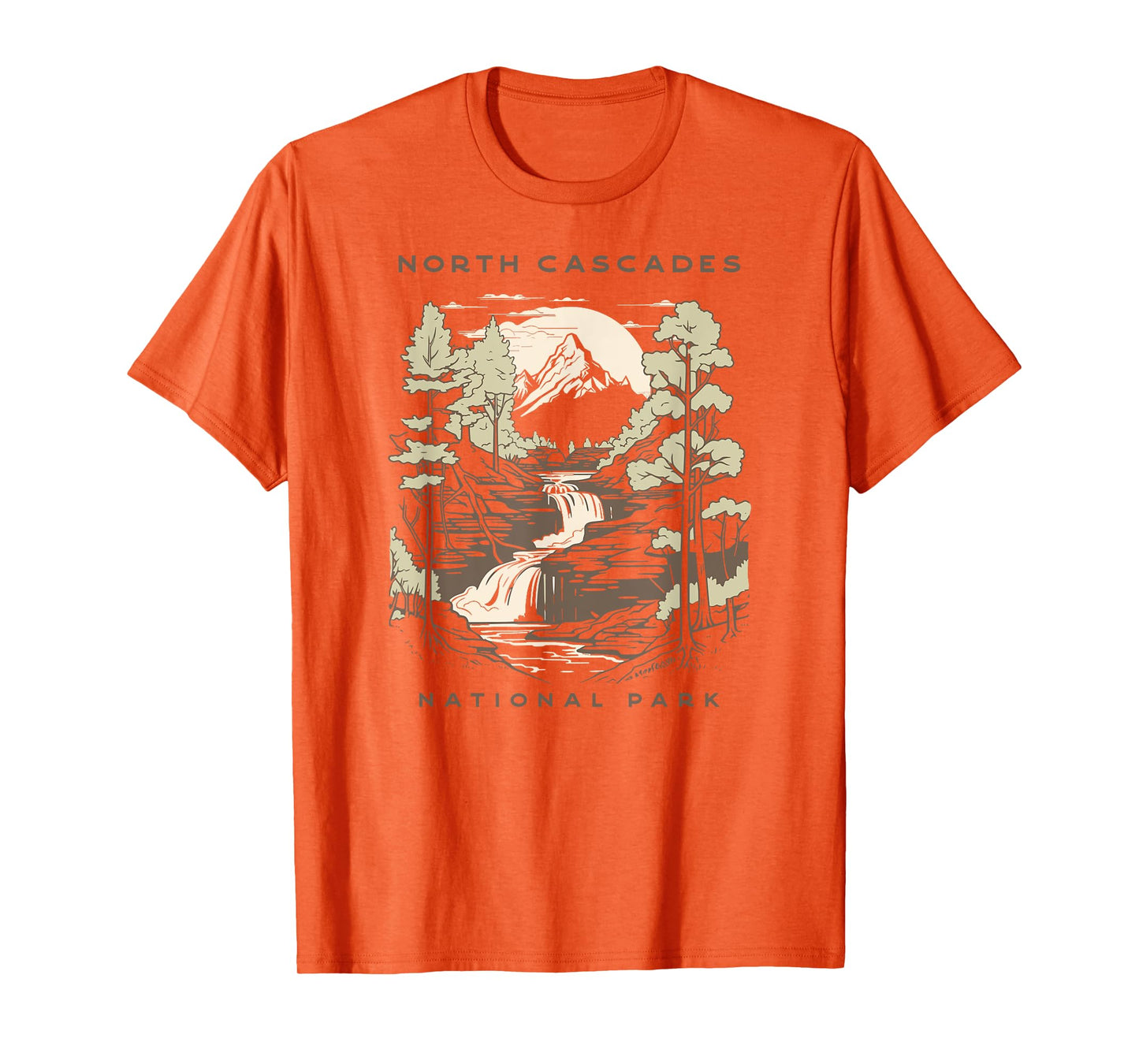 North Cascades National Park Vintage T-Shirt