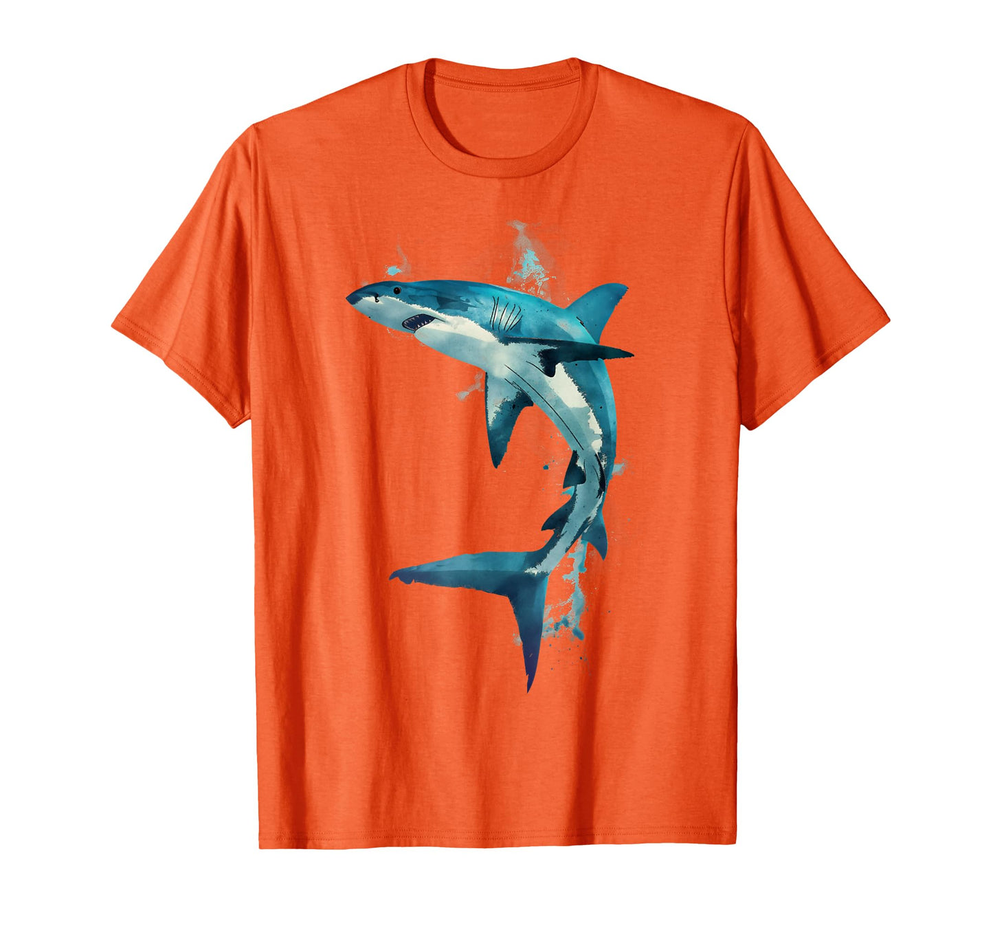 Mako Shark in Action Dynamic Mako Shark Design Mako Art T-Shirt