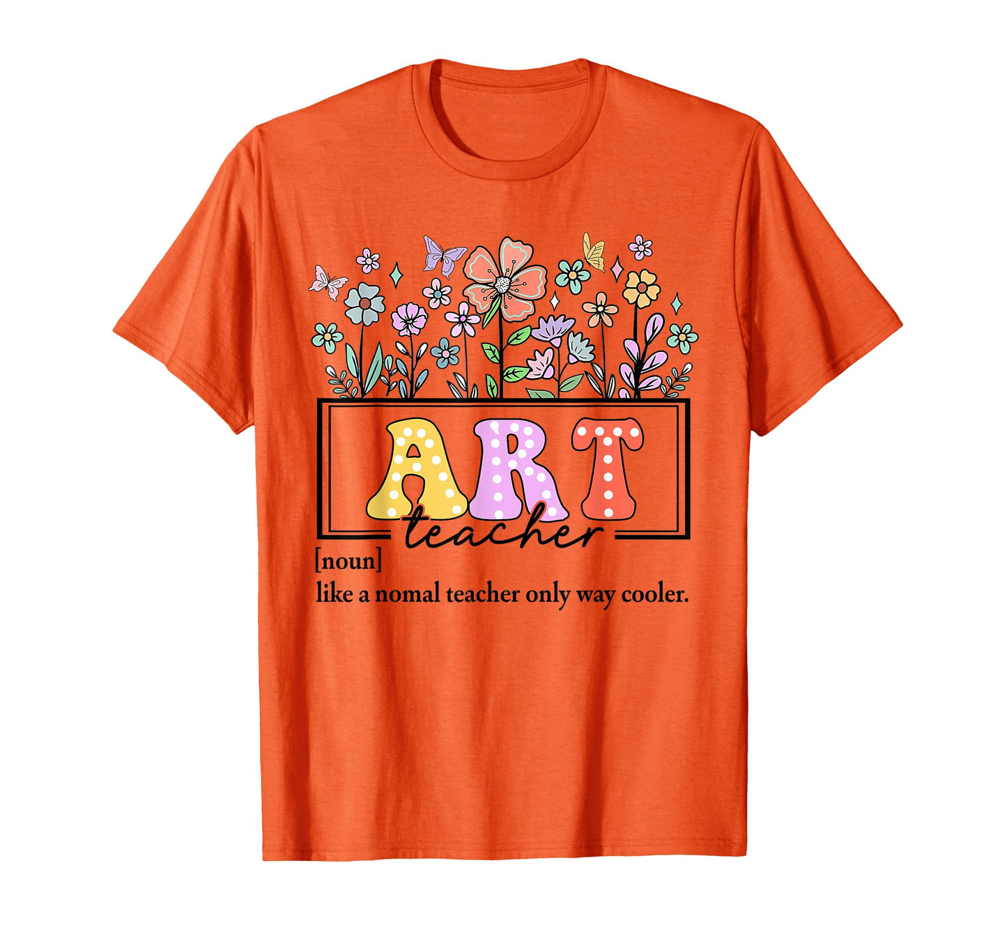 Art Teacher Definition for Back to School Teacher Day T-Shirt for Men Women Girls Kids