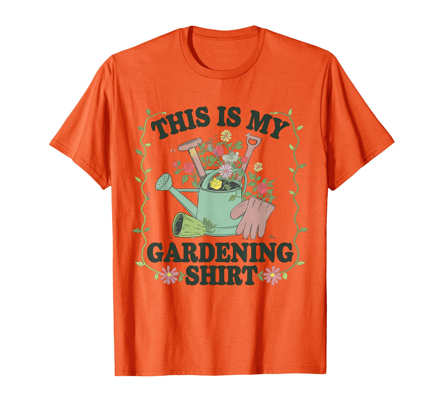 This Is My Gardening Shirt Funny Gardener Gifts Plants Lover T-Shirt