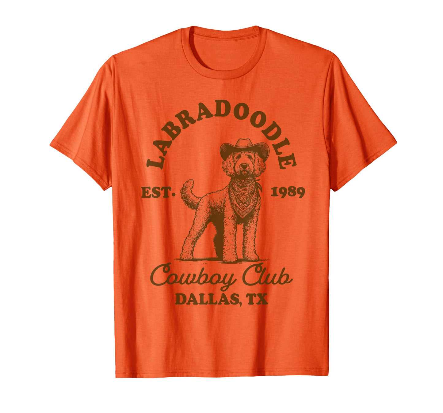 Labradoodle Mom Western Howdy Labradoodle Cowboys Club T-Shirt