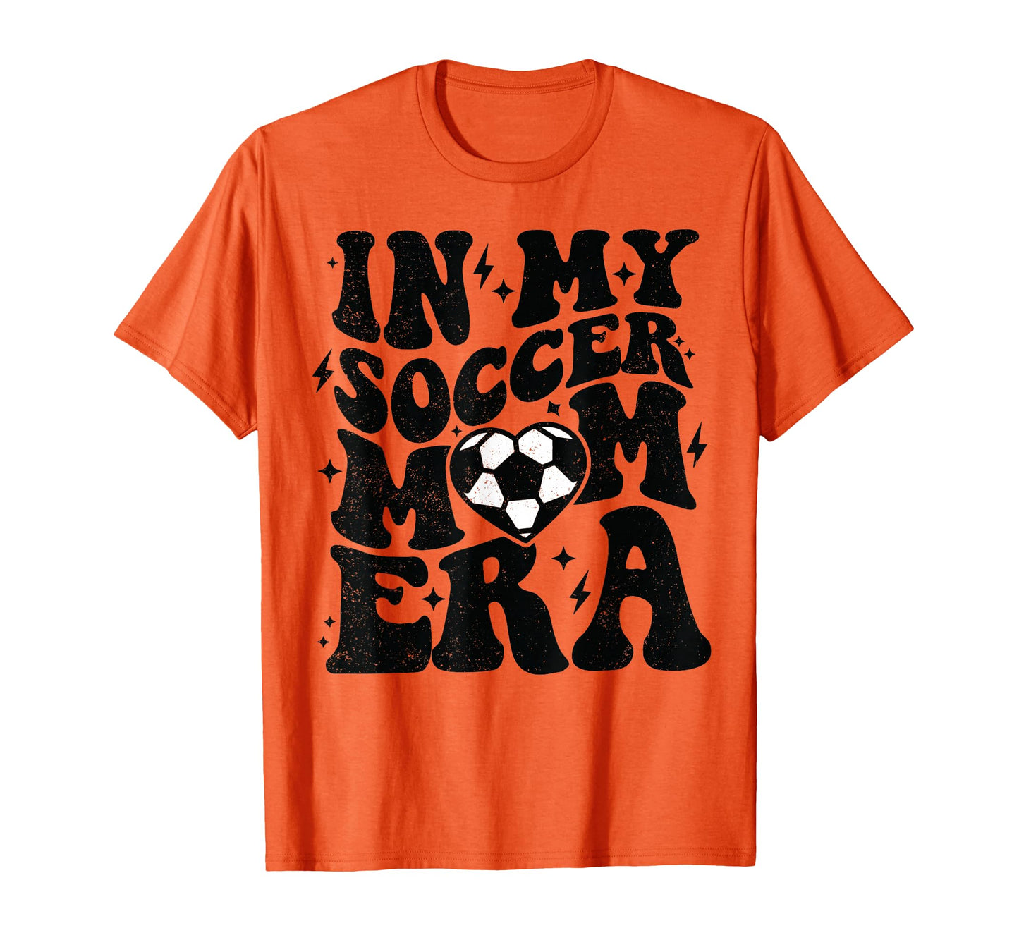 In My Soccer Mom Era Retro Soccer Mama Shirt Mother's Day T-Shirt