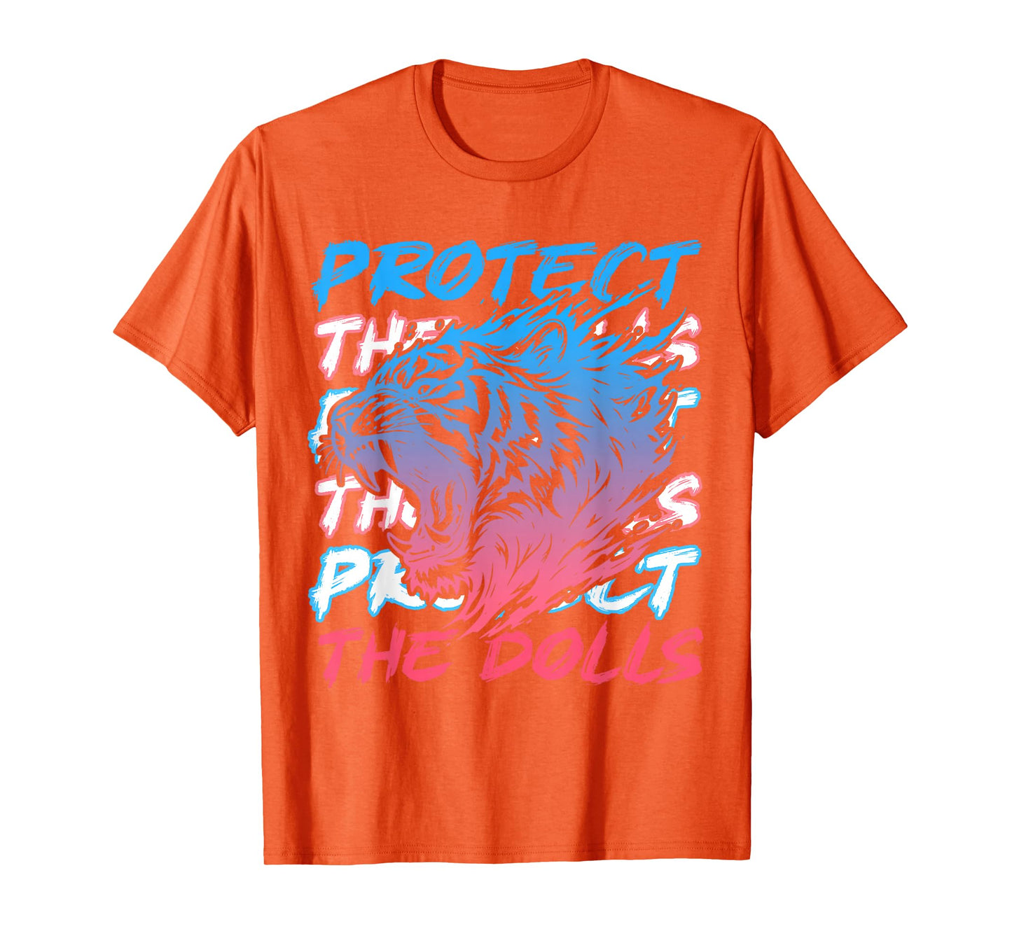 Transgender LGBT Pride Trans Pride Tiger Protects That Dolls T-Shirt