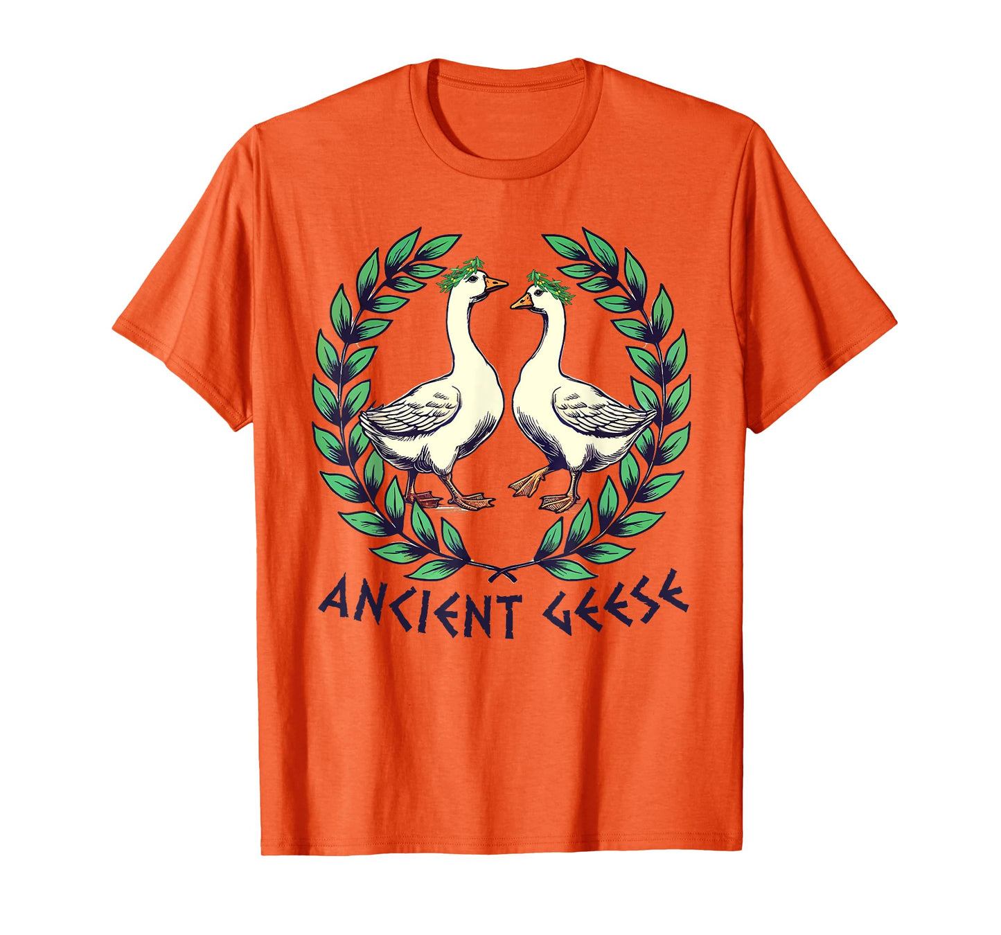 Greek Mythology Silly Goose Meet Me In Greece Ancient Geese T-Shirt