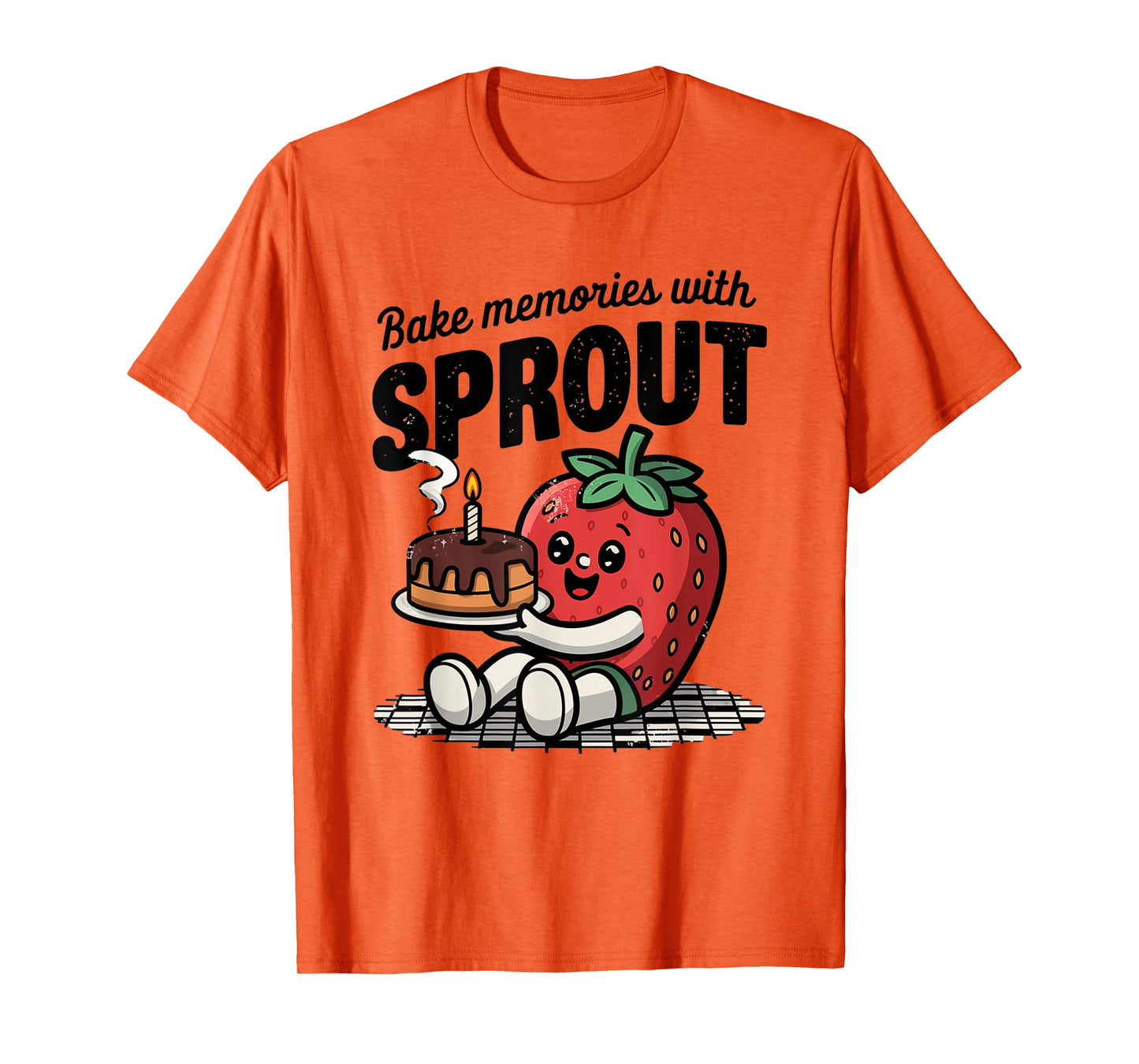 Bake Memories With Sprout Dandy's World Birthday T-Shirt