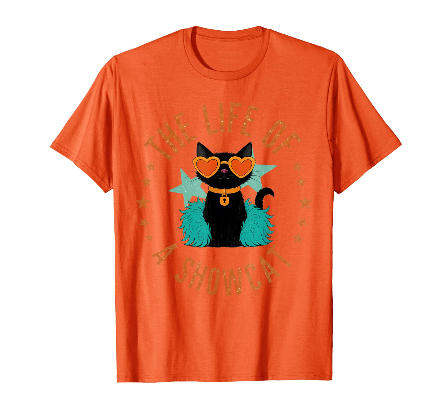 Funny Cat Era Life of Showcat Cat Lovers Men Women Kids T-Shirt