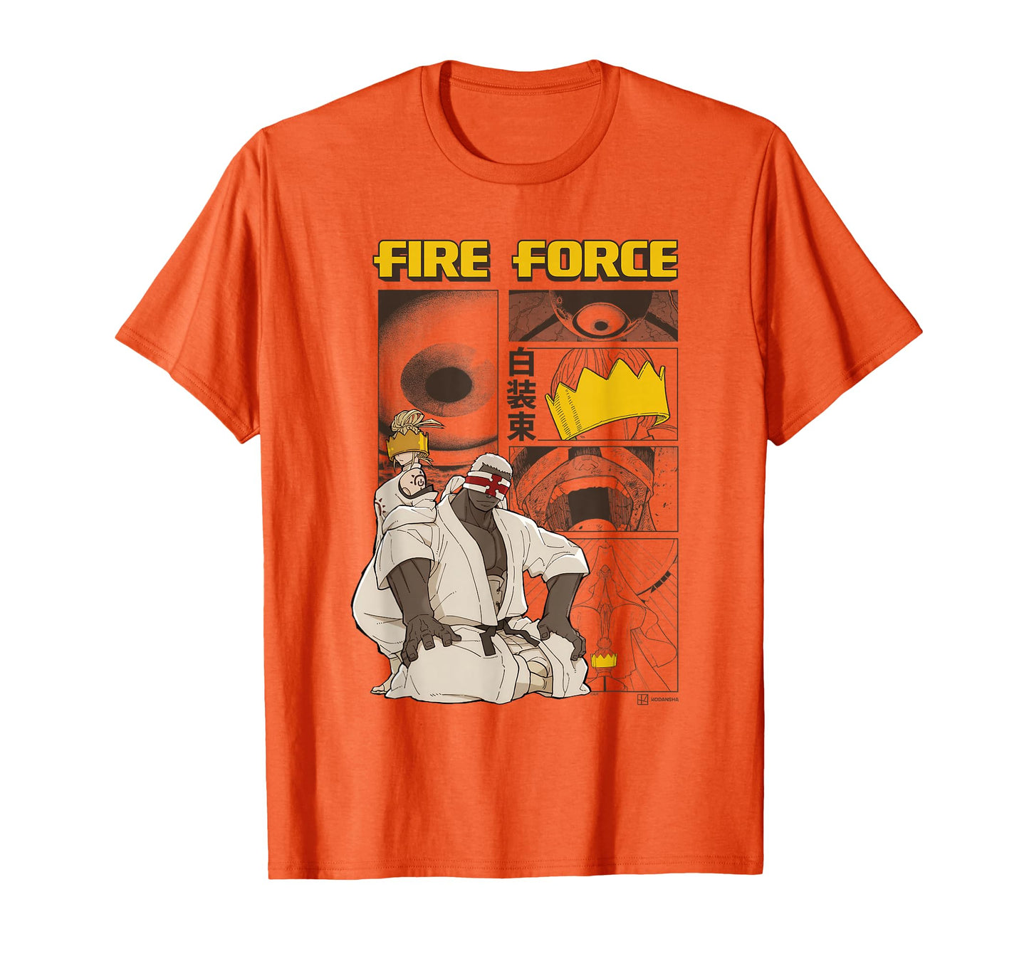 Ripple Junction x Fire Force Haumea and Charon Manga Scene T-Shirt