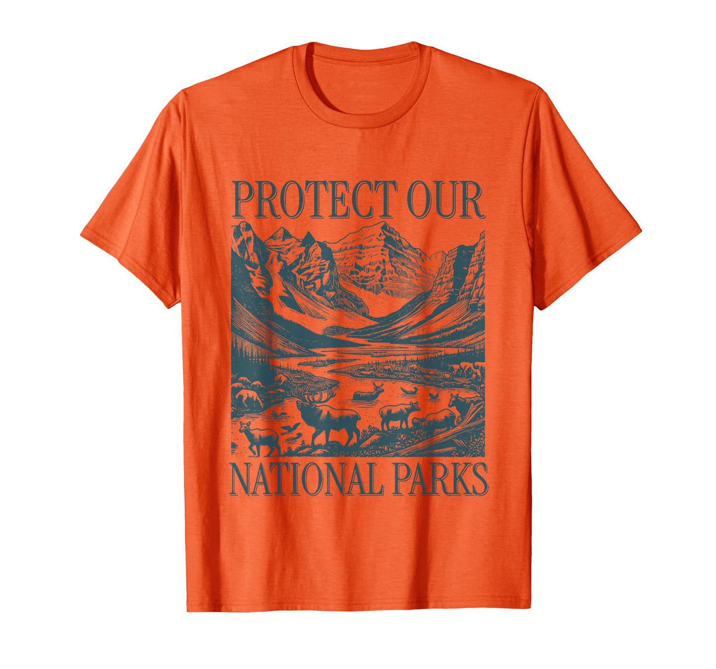 Protect Our National Parks - Resist Save Nature Wildlife T-Shirt