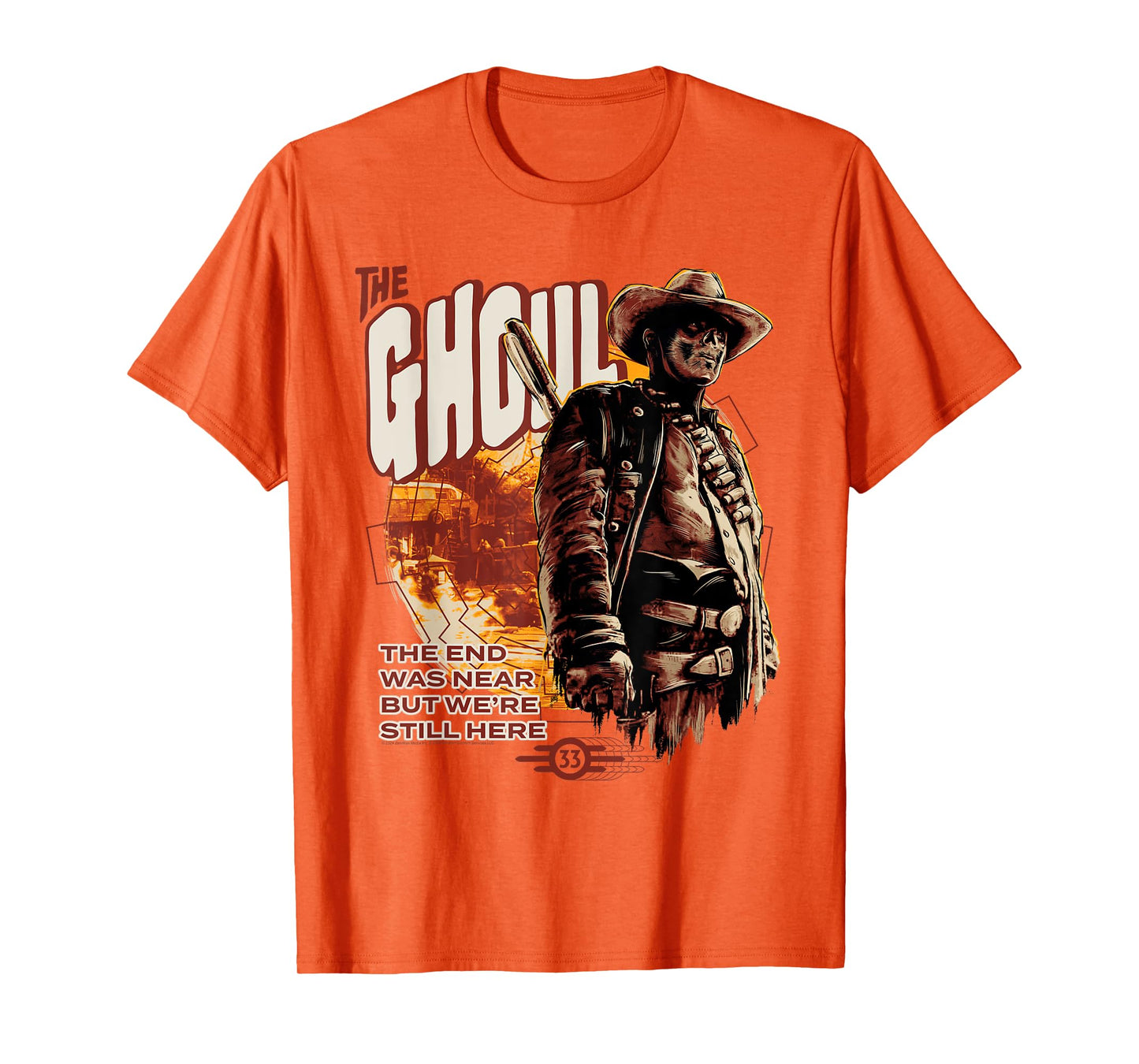 Fallout TV Series The Ghoul End Was Near Modern Edit T-Shirt