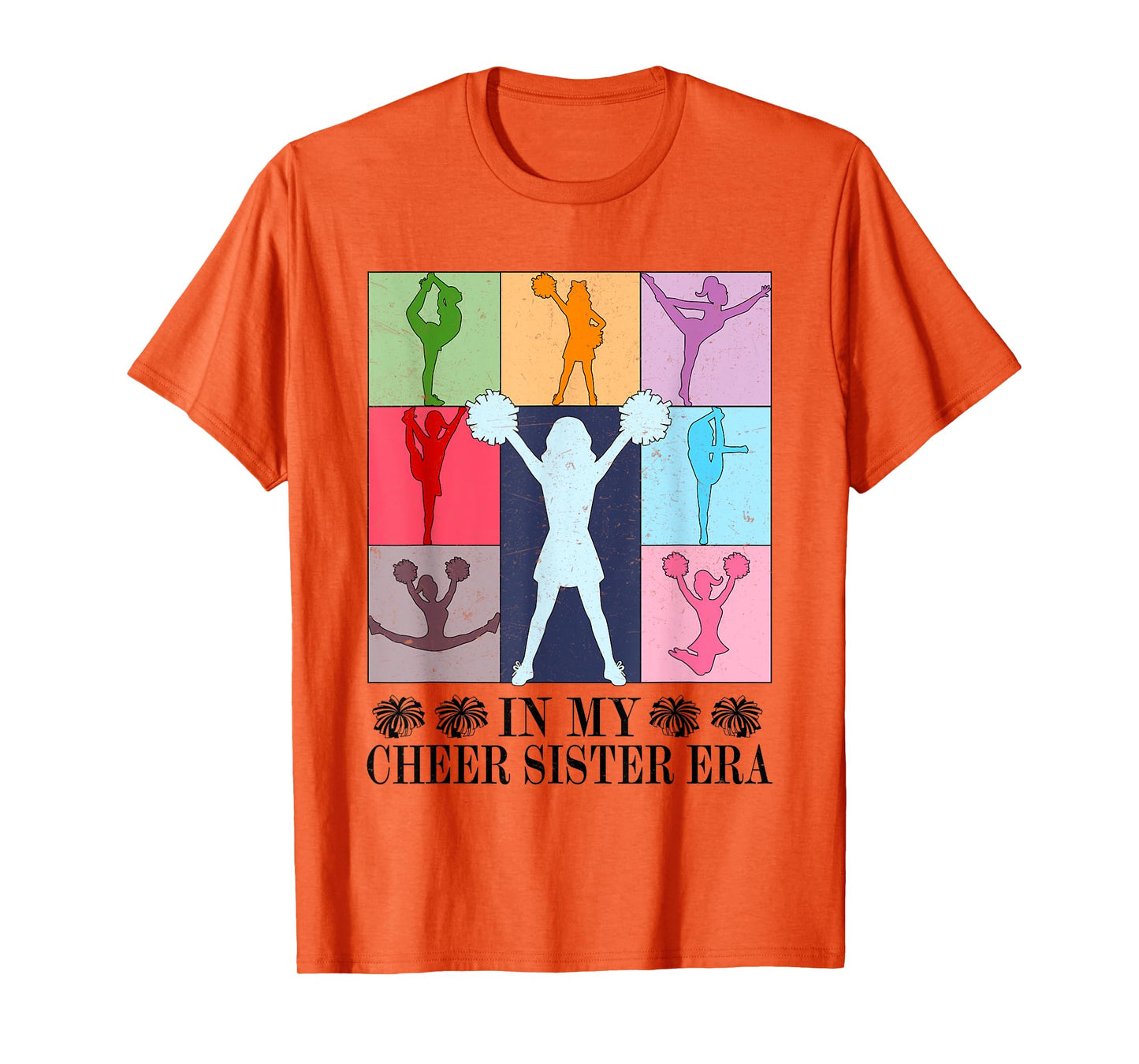 In My Cheer Sister Era Cheer Life Cheerleading Cheerleader T-Shirt
