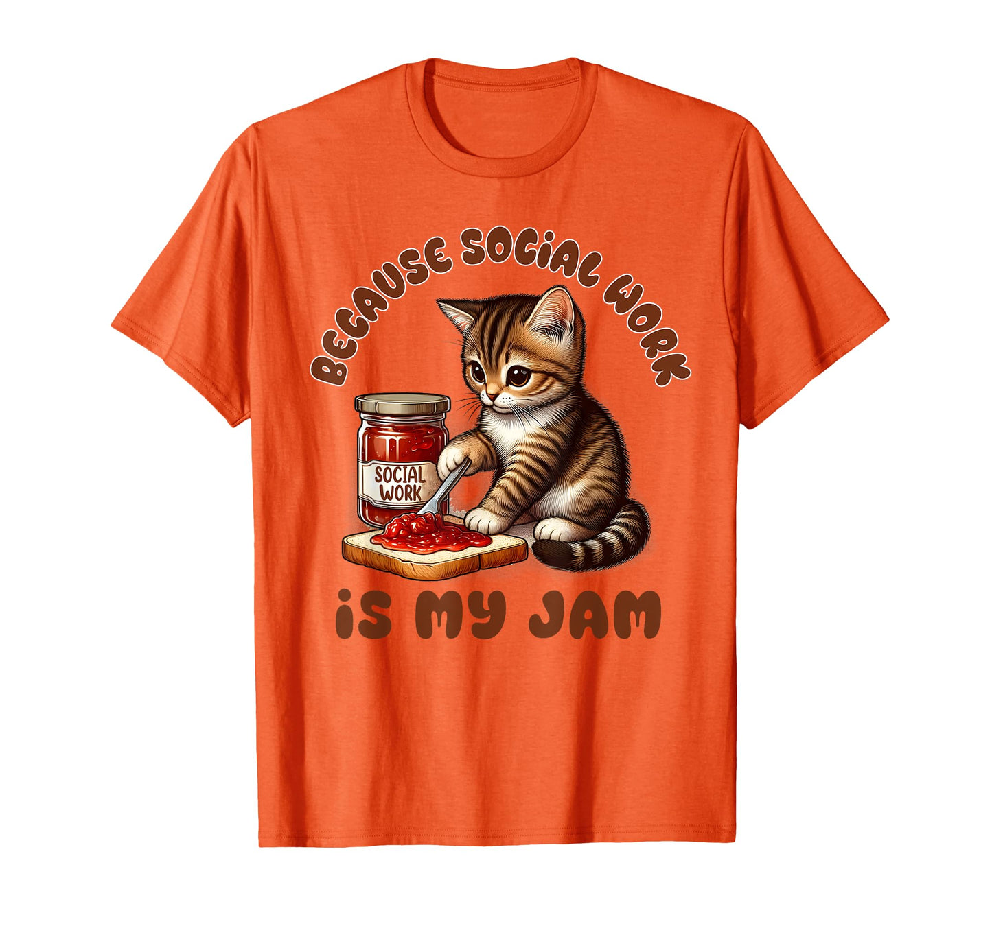 Social Worker Squad LCSW Because Social Work Is My A Jam T-Shirt