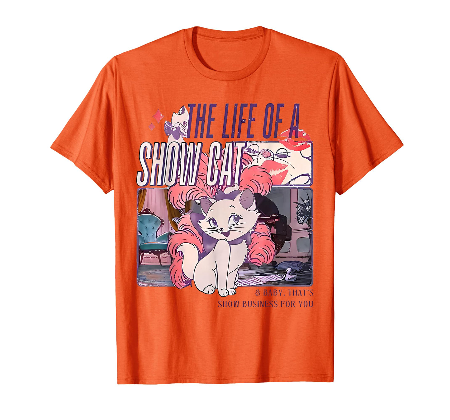 The Life of A ShowCat,Family Holiday Vacation Trip,Cat Lover T-Shirt