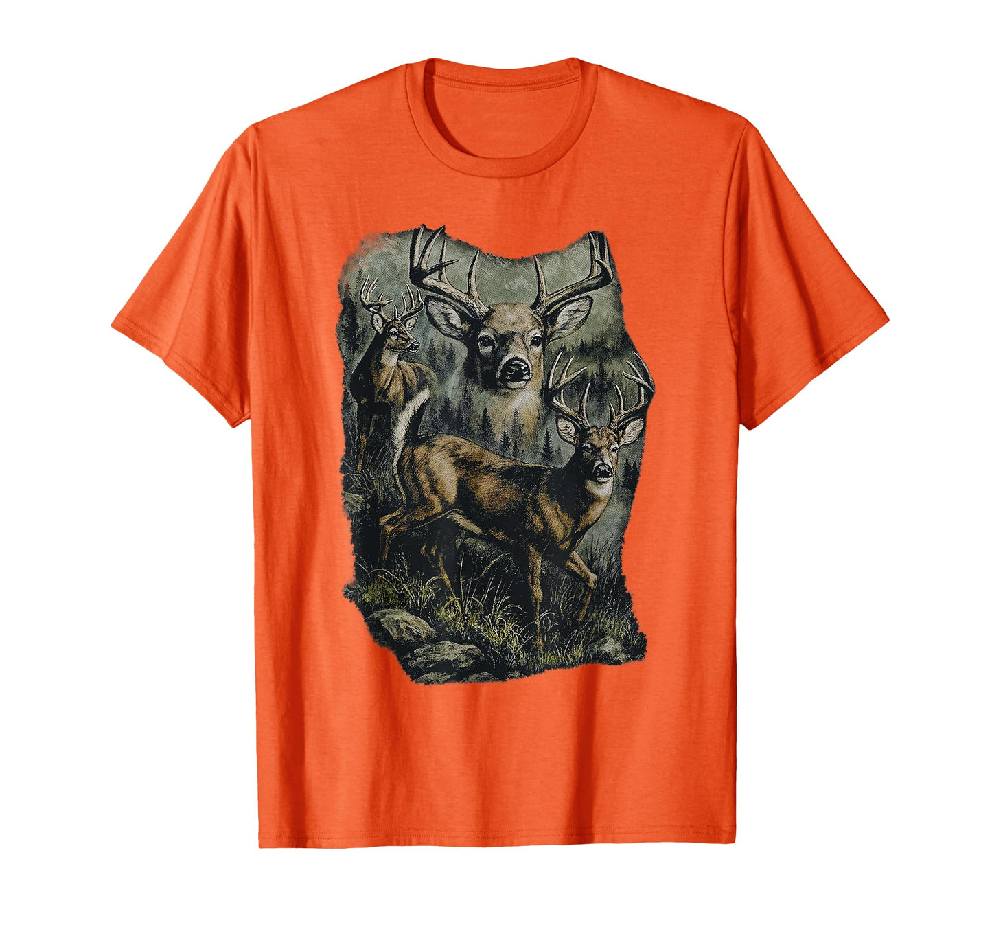 Men Kids Boys Deer Hunting Forest Wildlife Hunters Toddler T-Shirt