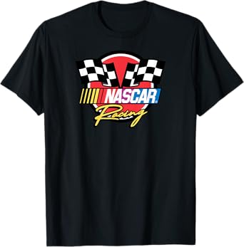 NASCAR - Racing Checkered Flags Logo T-Shirt