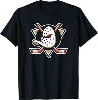 Anaheim Ducks Icon Black Licensed T-Shirt