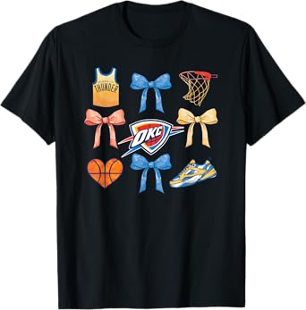 NBA Oklahoma City Thunder Bow Grid T-Shirt