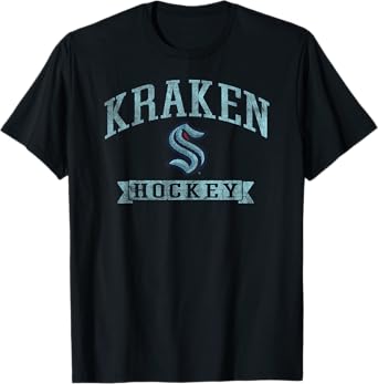 Seattle Kraken Vintage Hockey Officially Licensed T-Shirt