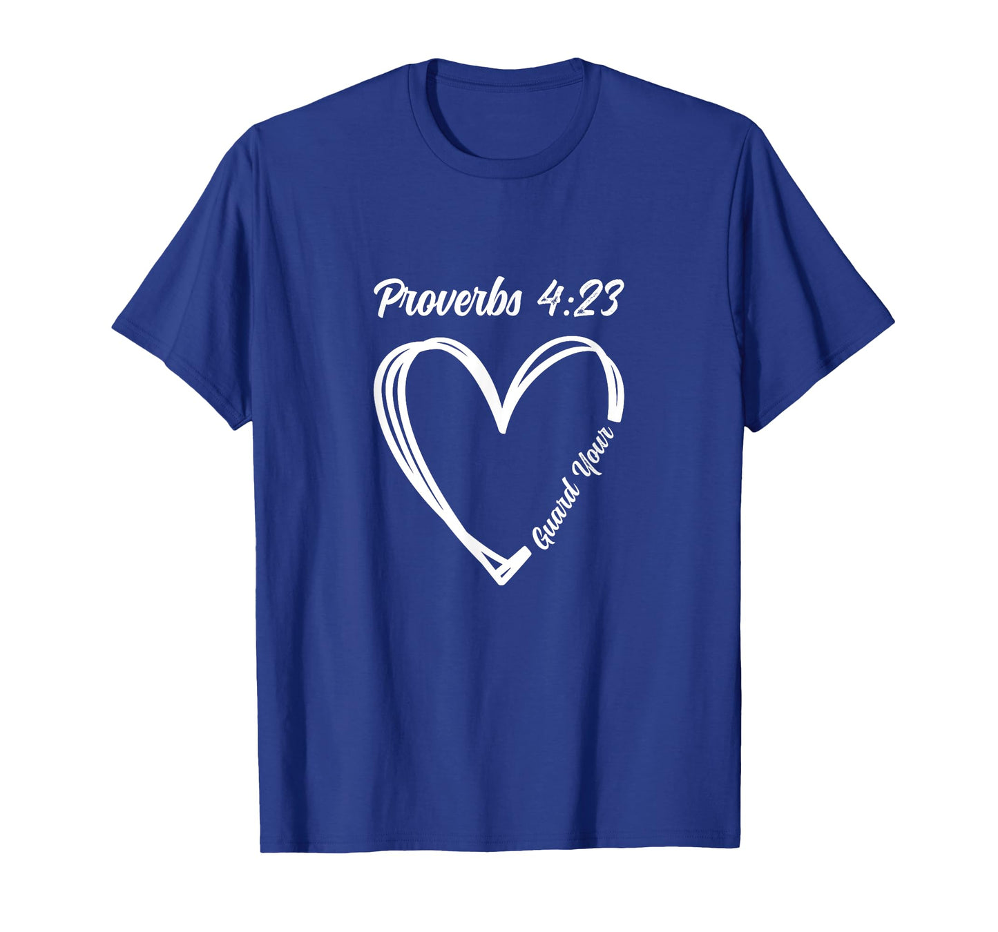 Guard Your Heart Christian Women Men Faith-Based T-Shirt