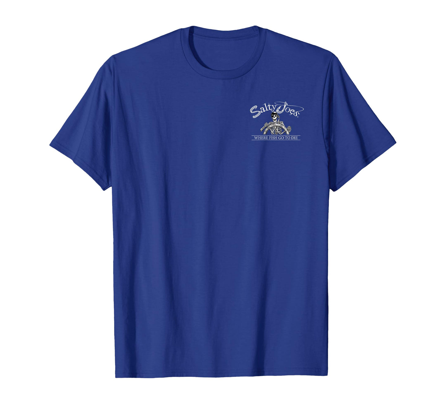 Salty Joe's Back from The Depths Logo Lightweight Graphic T-Shirt
