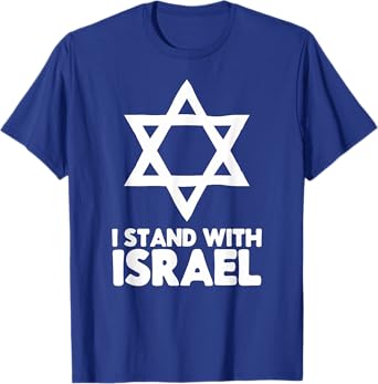 I Stand With Israel Jewish Non-Distressed Vintage Gift Idea T-Shirt