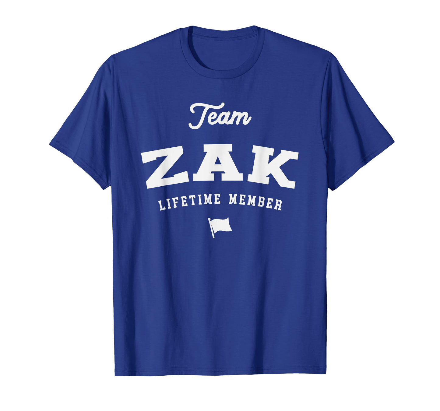 Team Zak Lifetime Member Funny Name Zak T-Shirt