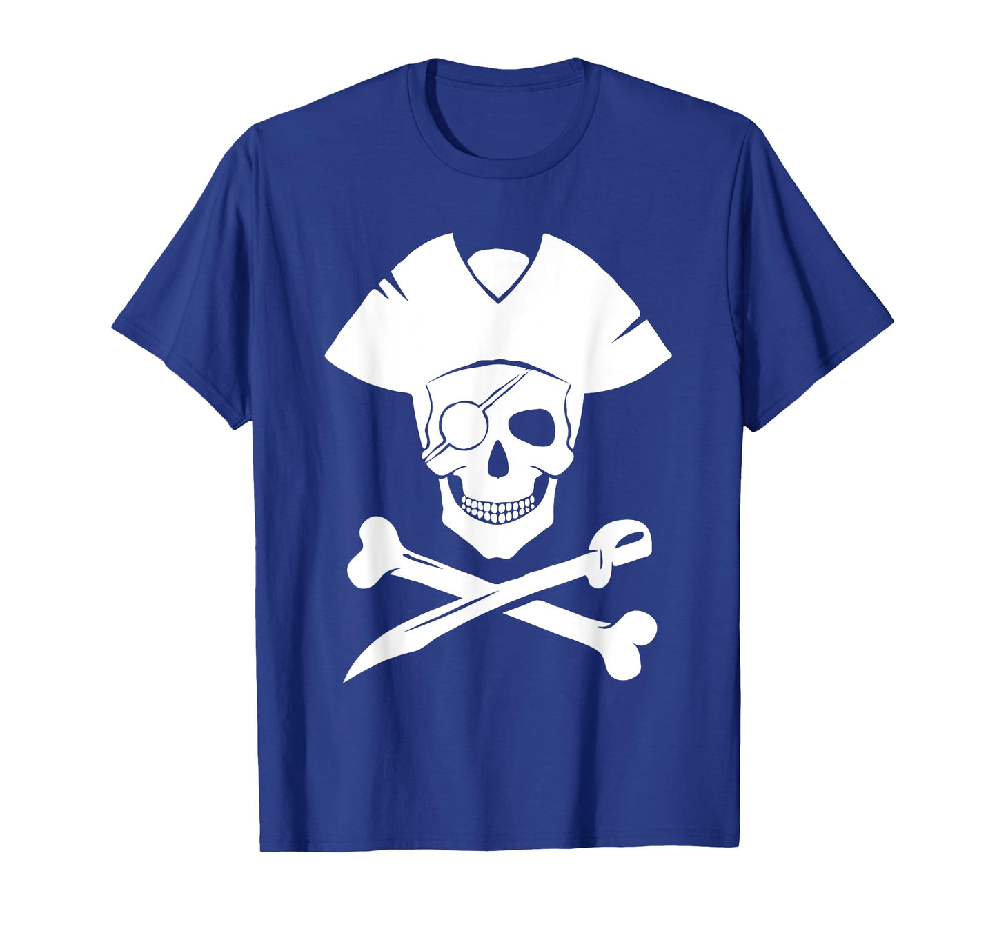Pirate Skull And Crossbones Skeleton Halloween For Kids Boys T-Shirt