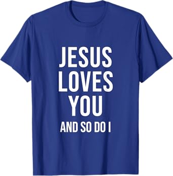 Jesus Loves You And So Do I Christian VBS Religious T-Shirt