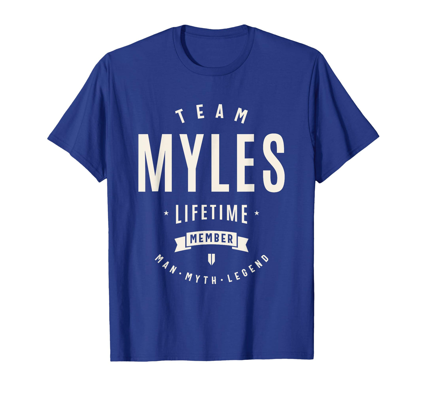 Team Myles Lifetime Member Funny Name Myles T-Shirt