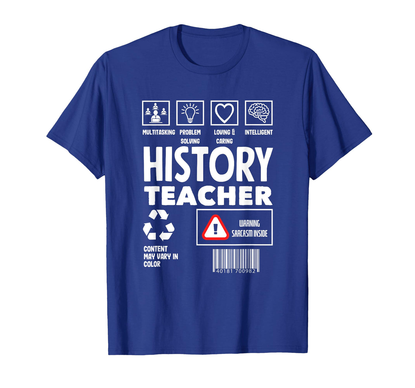 Funny History Teacher T-Shirt