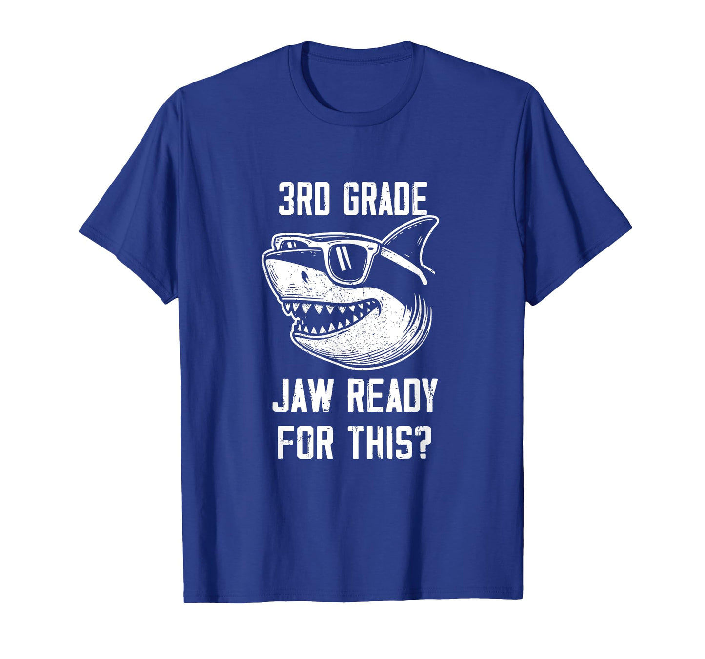 3RD Grade Jaw Ready For This Kids Shark Ocean Wildlife T-Shirt