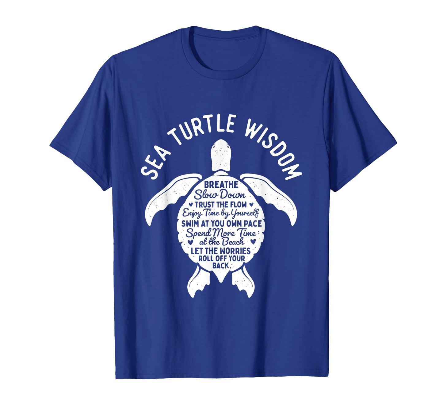 Sea Turtle Wisdom - Beach Cute Tortoise Sea Animal T-Shirt