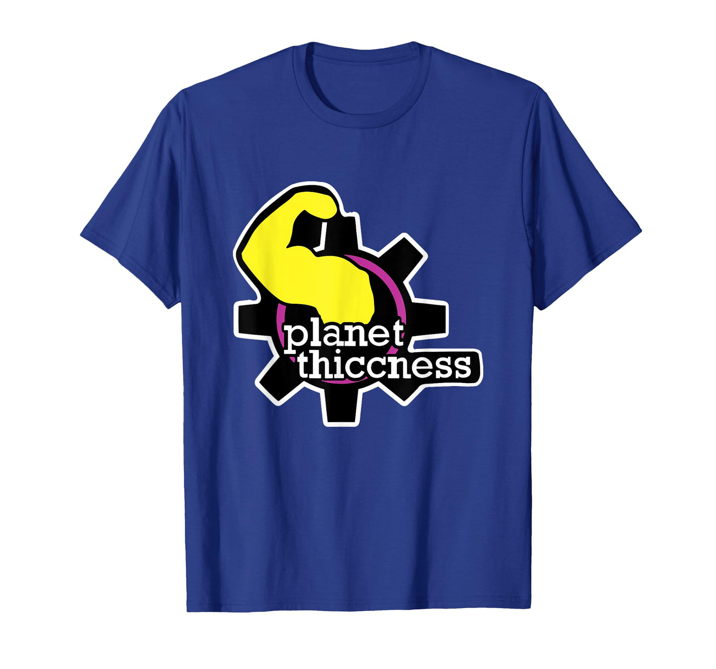 Planet Thiccness Funny Gym Thickness T-Shirt
