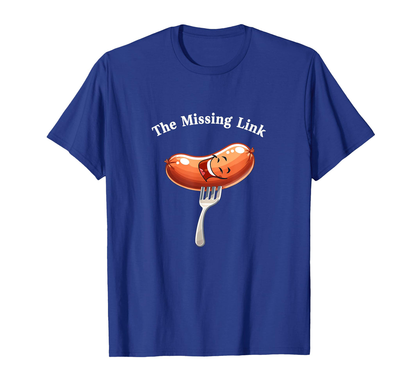 The Missing Link Sausage Smile BBQ Party Fun T-Shirt