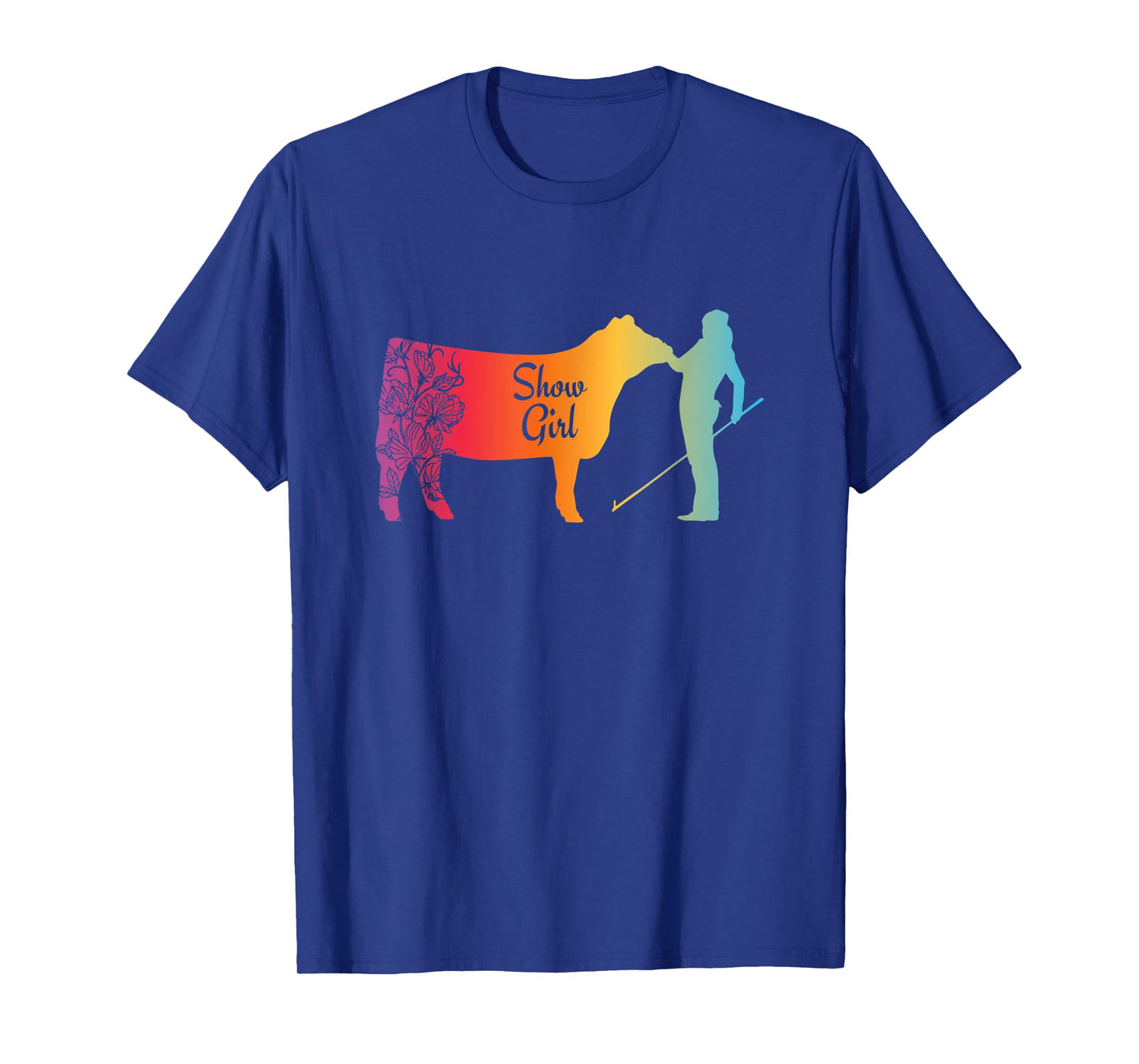 Show Girl - Fun Livestock Cattle Showing T-Shirt