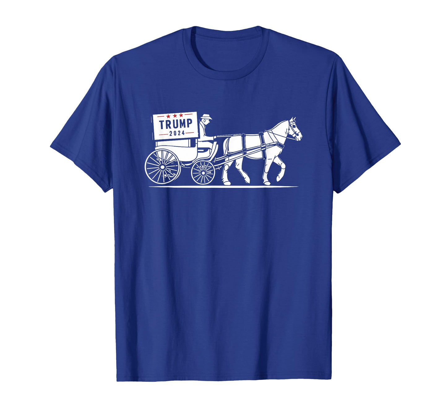 Amish Horse and Buggy Trump Supporter Election T-Shirt