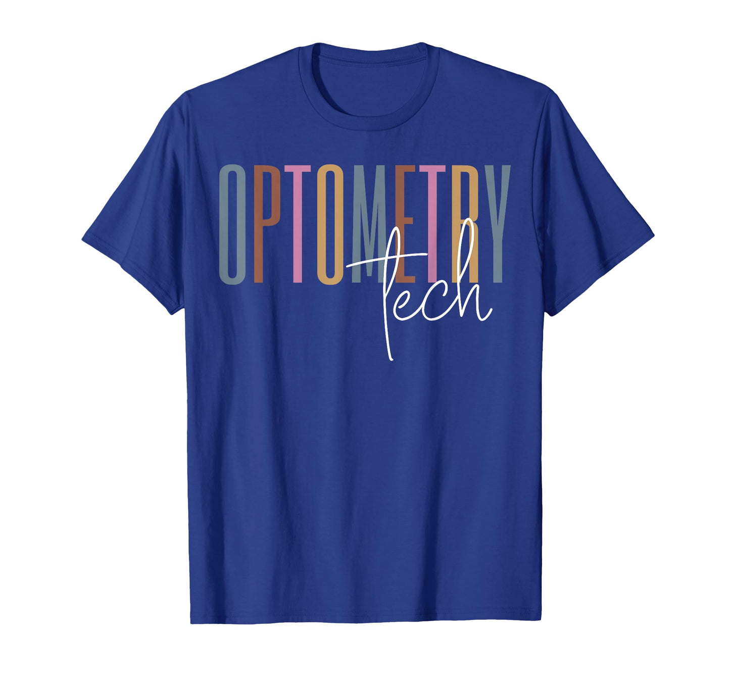 Retro Optometry Tech Optometrist Ophthalmologist Optician T-Shirt