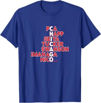 Chicago Names 2025 - Chicago Baseball T-Shirt