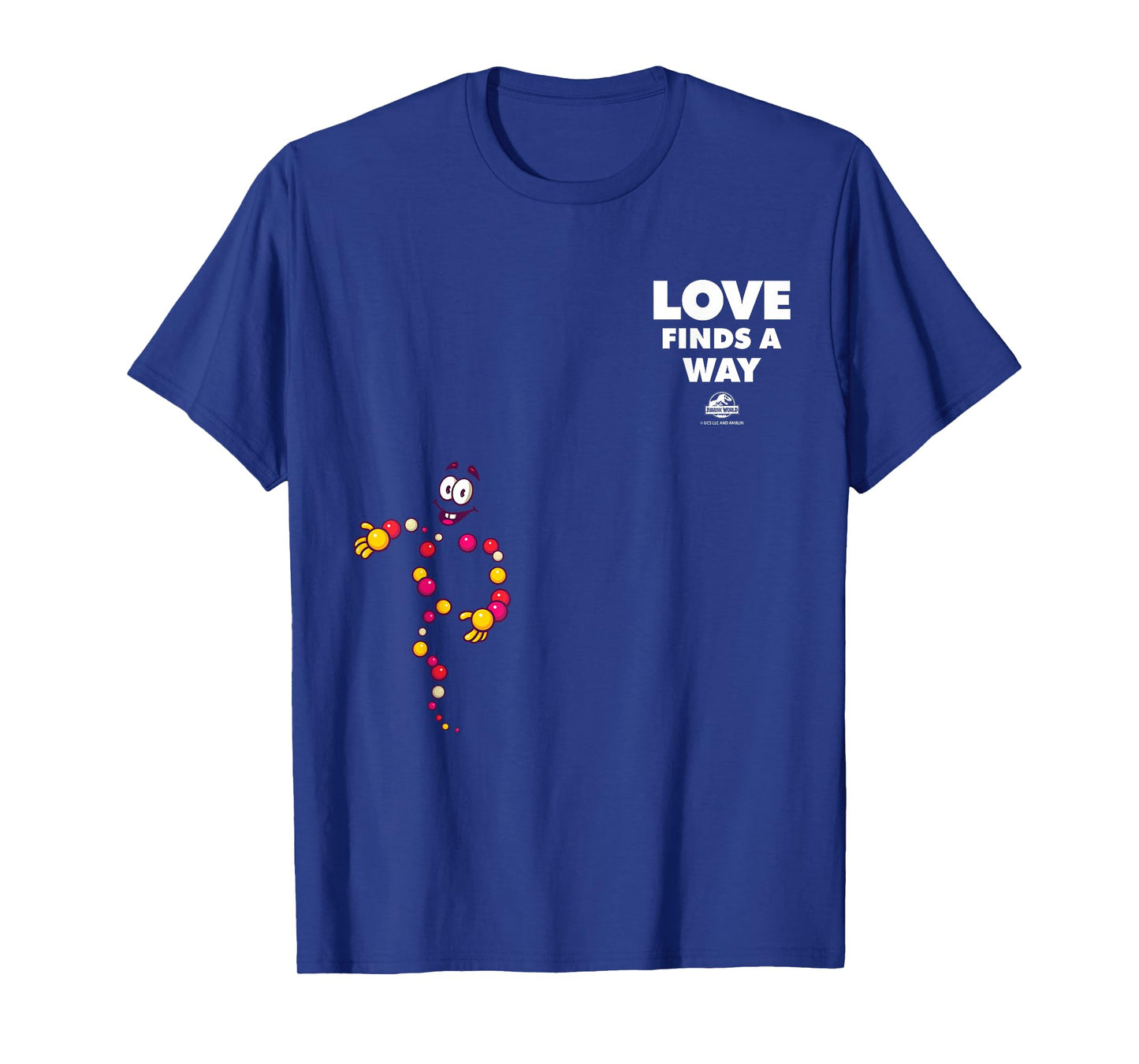 Jurassic World Mr. DNA Love Finds A Way T-Shirt