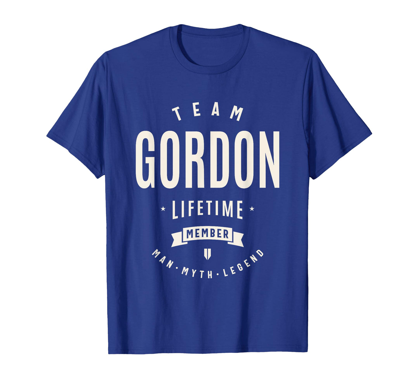 Team Gordon Lifetime Member Funny Name Gordon T-Shirt