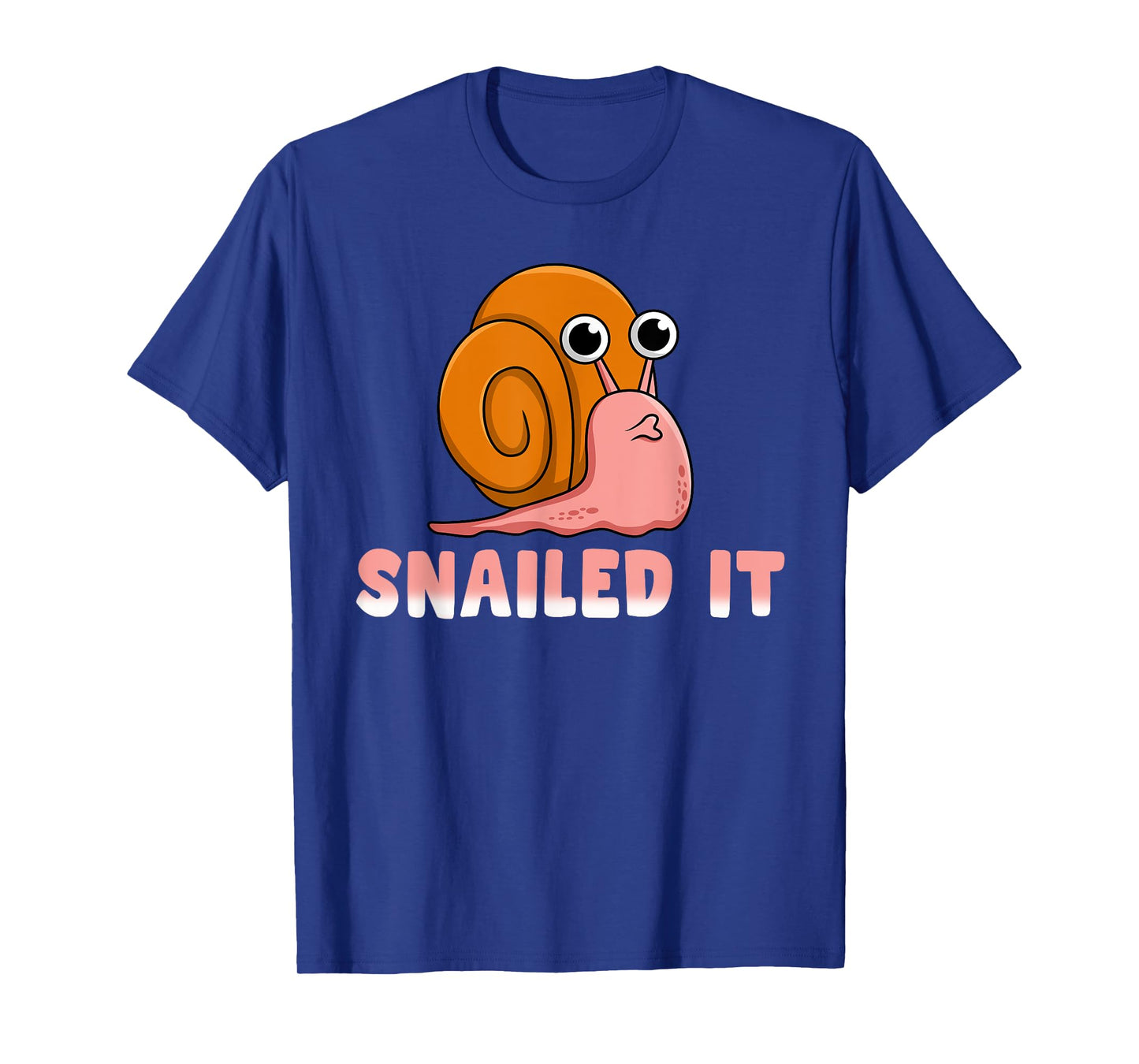 Snailed It Funny Snail T-Shirt