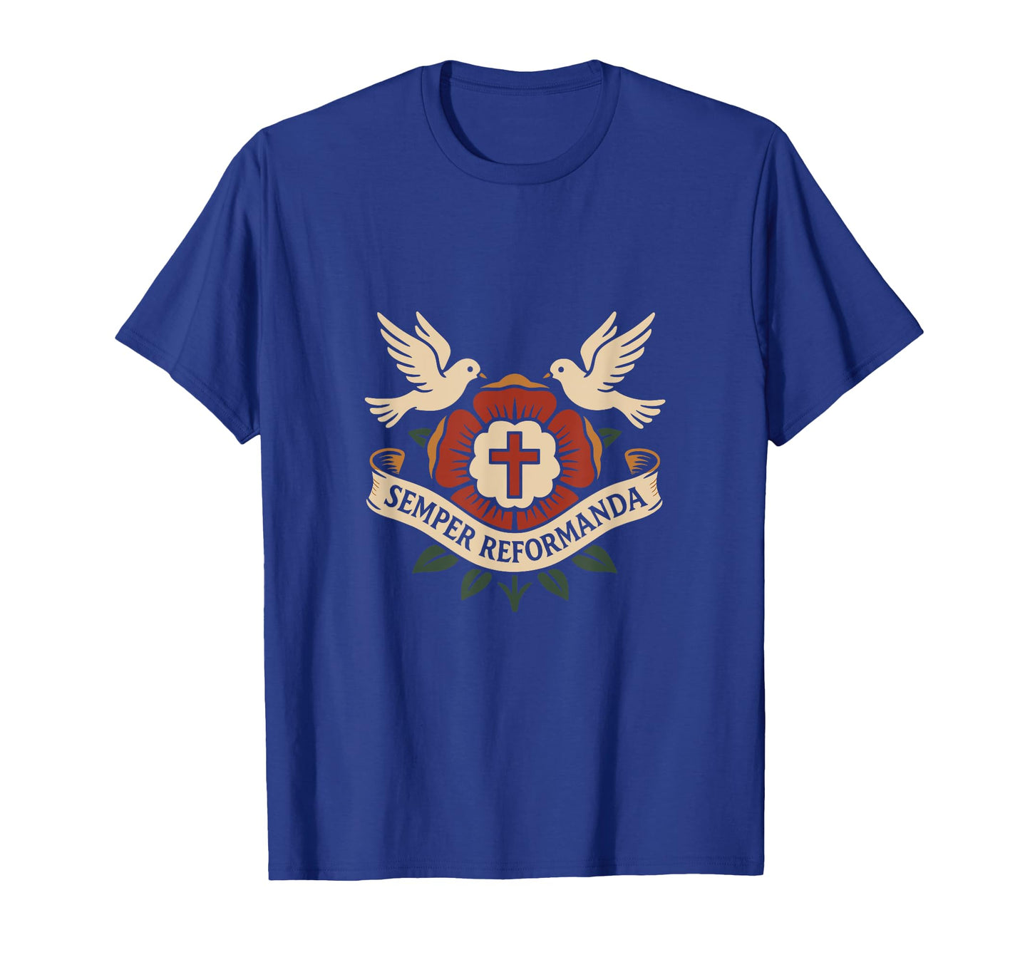 Semper REFORMANDA - Christian Reformed Theology - Vintage T-Shirt