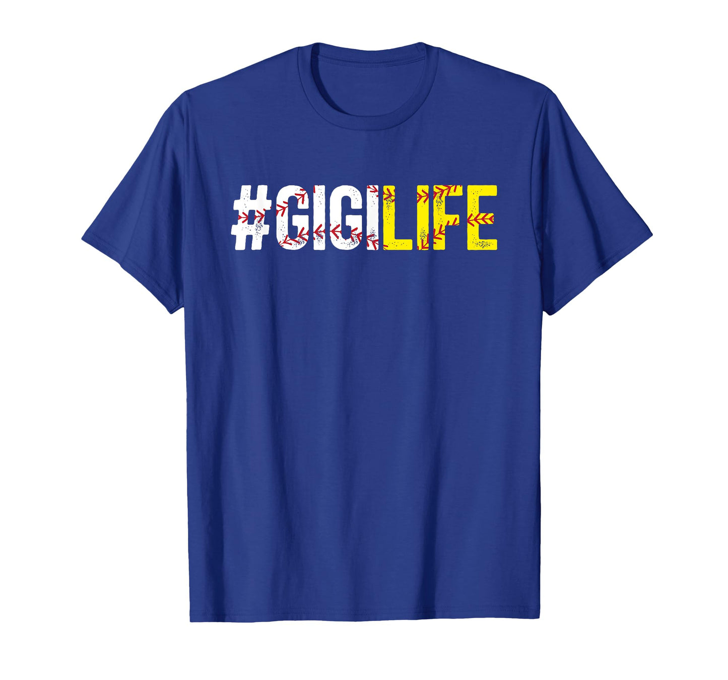 Softball Baseball Gigi Life Baseball Softball Gigi Grandma T-Shirt