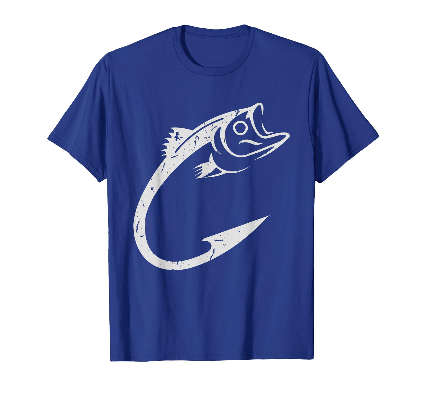Fish Hook Minimal Art Cool Fishing Lover Art Lover presents T-Shirt