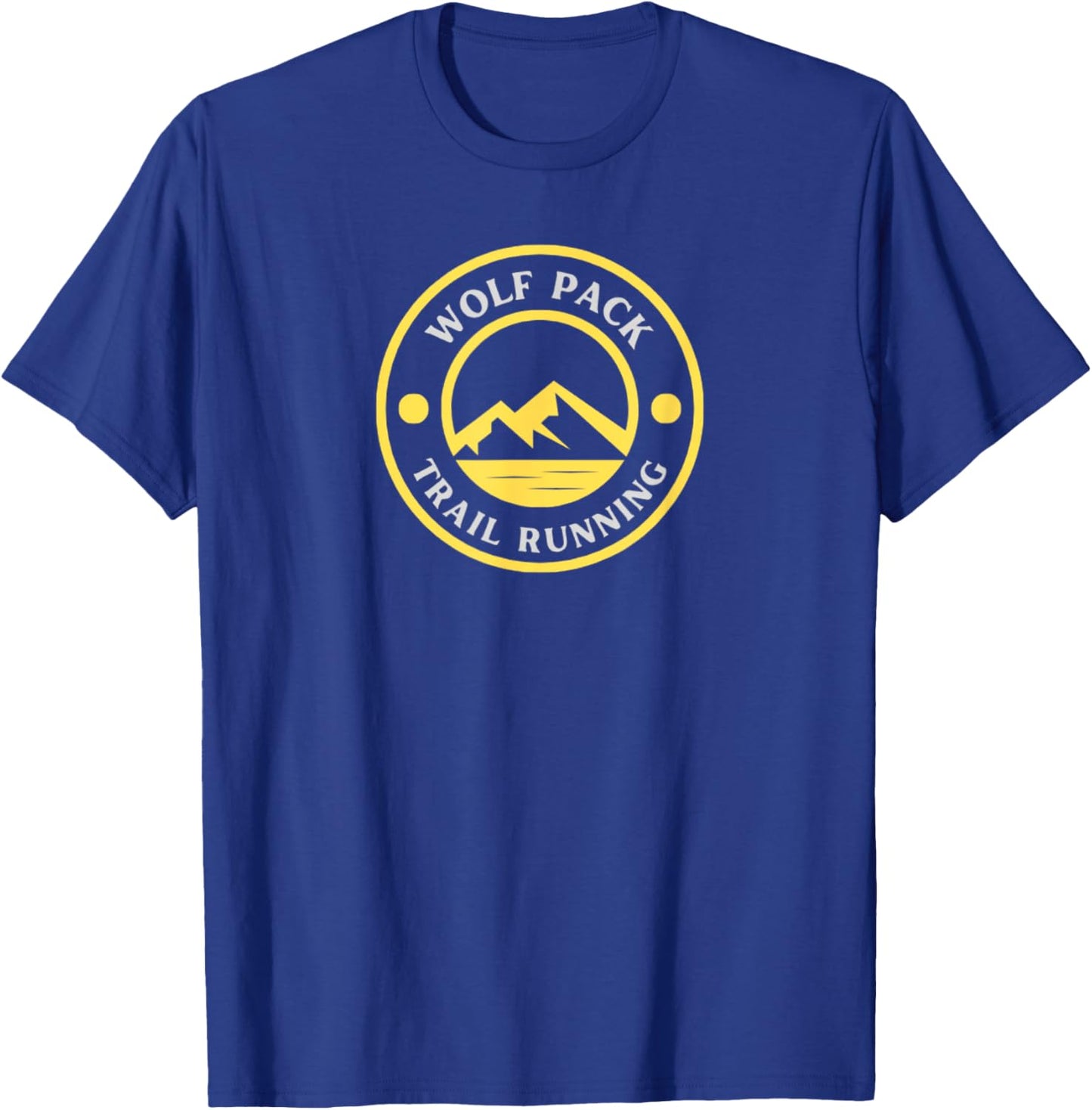Wolf Pack Trail Running T-Shirt - Mountain Design