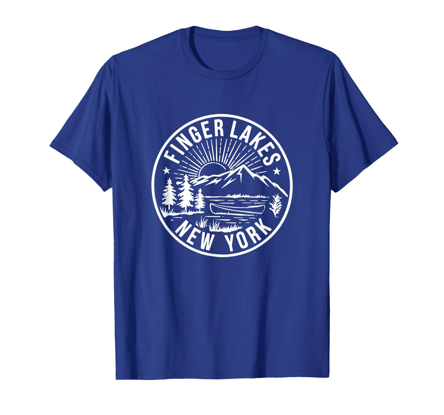 Finger Lakes New York Vintage Lake Life T-Shirt
