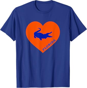 Florida Heart With A Gator T-Shirt