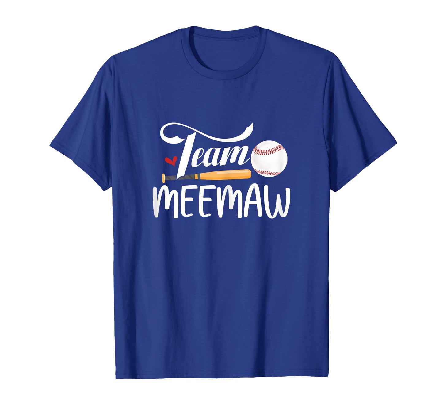 Team Meemaw Baseball Meemaw Life Mother's Day Sport Lovers T-Shirt