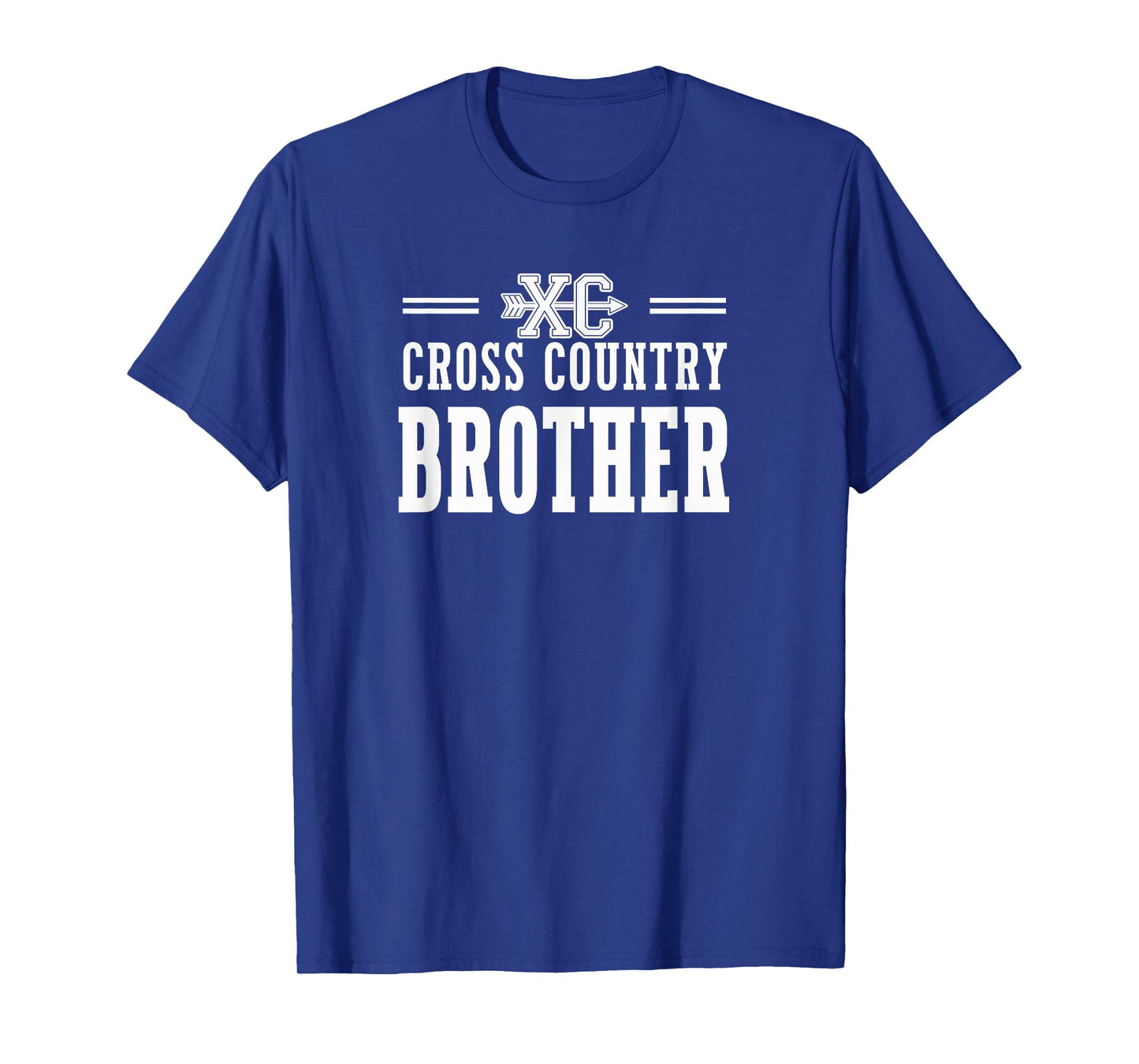 Proud Cross Country Brother Team Love Spirit CC Sibling T-Shirt