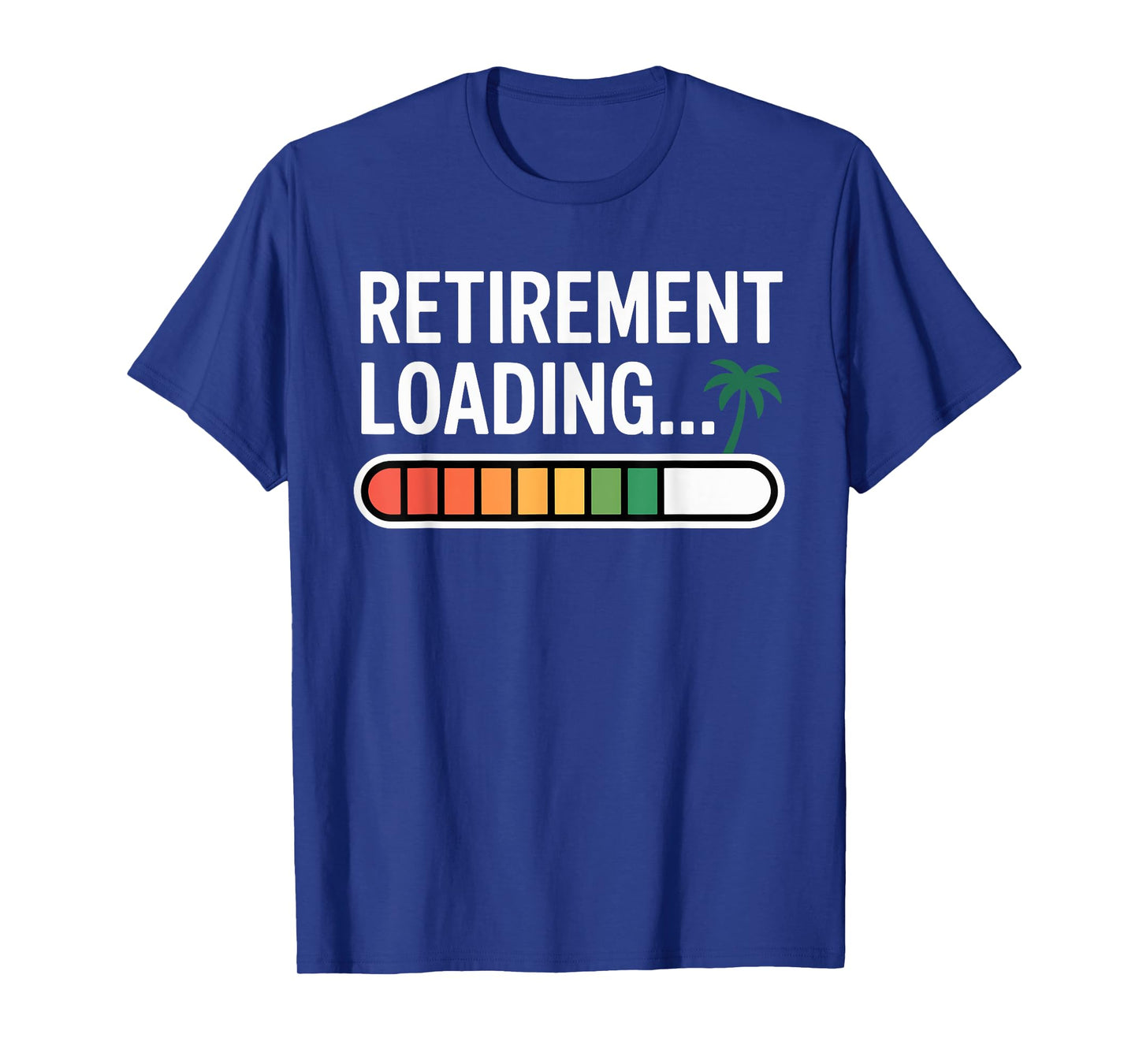 Retirement Loading 2026 Fun Countdown Palm Tree T-Shirt