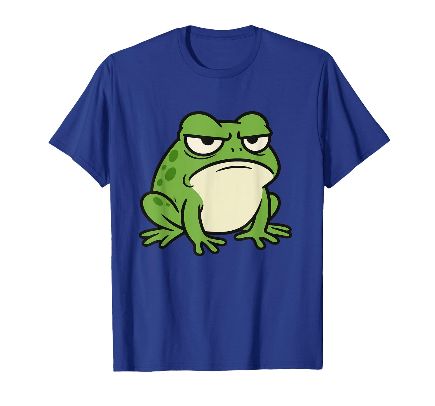 Funny Grumpy Frog Toad Animal Design Gift for Men Women Kids T-Shirt